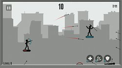 Trojitý výstrelStickman Arrow Master – Legendary (mobilné)