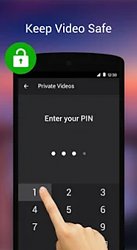 Ochrana PINVideo player all format (mobilné)