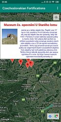 Popis múzeaCzechoslovakian Fortifications (mobilné)