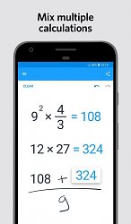 Niekoľko príkladovMyScript Calculator 2 (mobilné)