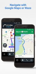 Hlasové ovládanie navigácieAndroid Auto (mobilné)