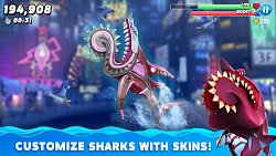 Pôsobivé skinyHungry Shark World (mobilné)