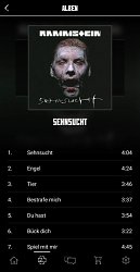 Album SehnsuchtRammstein (mobilné)