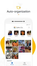 Automatická organizáciaGoogle Gallery Go (mobilné)