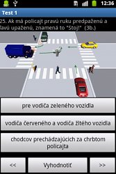 Křižovatka a policajtAutoškola SK (mobilné)