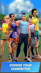 Výber postavyTennis Clash: 3D Sports (mobilné)