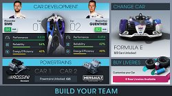 Vývoj autaMotorsport Manager Online (mobilné)