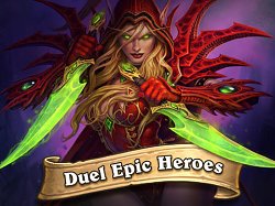 Sexi elfská vrahyňaHearthStone: Heroes of Warcraft (mobilné)