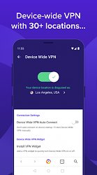 Zapnutá VPNAvast Secure Browse (mobilné)