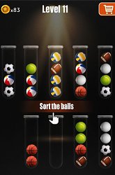 TriedenieSort Ball (mobilné)