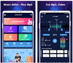 MP3 editorMusic Editor: MP3 Cutter, Mix Audio (mobilné)