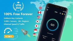 VPN FreeVPN Free - Unlimited Proxy & Fast Unblock Master (mobilné)
