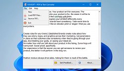 Vovsoft PDF to Text Converter