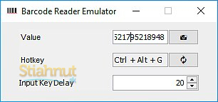 Barcode Reader Emulator