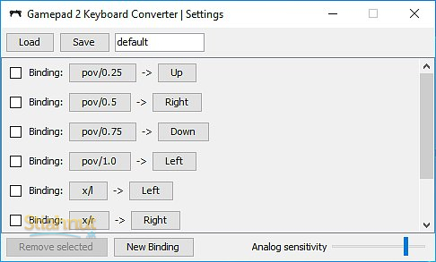 Gamepad 2 Keyboard Converter