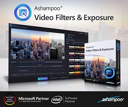 Ashampoo Video Filters and ExposureAshampoo Video Filters and Exposure