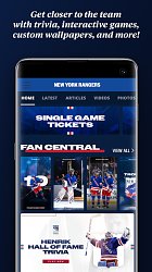 New York Rangers Official AppNew York Rangers Official App (mobilné)