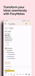 FoxyNotes: Google Drive NotesFoxyNotes: Google Drive Notes (mobilné)
