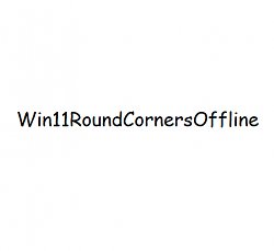 Win11RoundCornersOffline