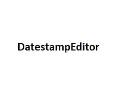 DatestampEditor