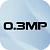 0.3MP Camera (mobilné)