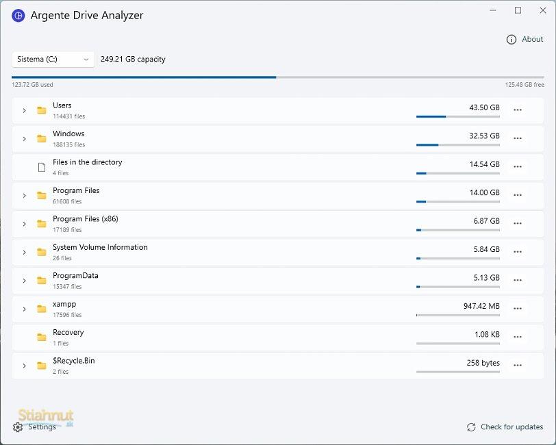Argente Drive Analyzer
